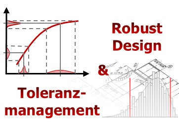 Diagramme Toleranzmanagement und Robust Design