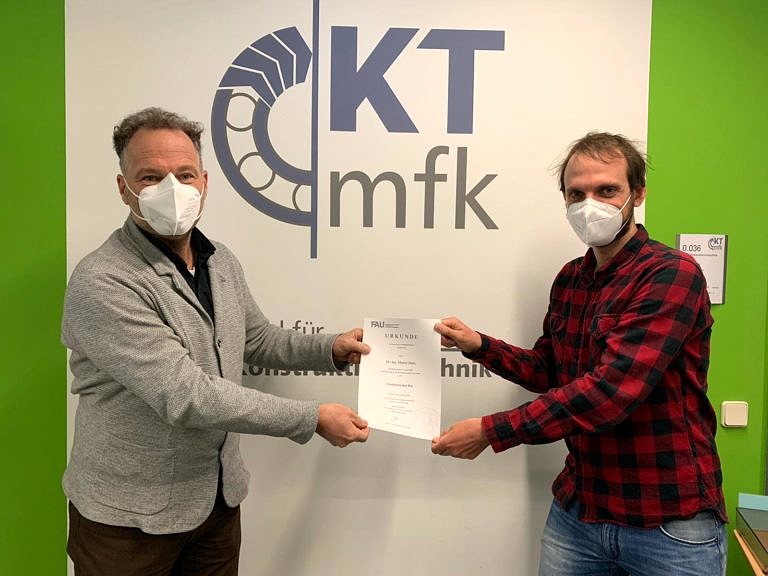 Ernennung von Dr.-Ing. Marcel Bartz in das Beamtenverhältnis als akademischer Rat