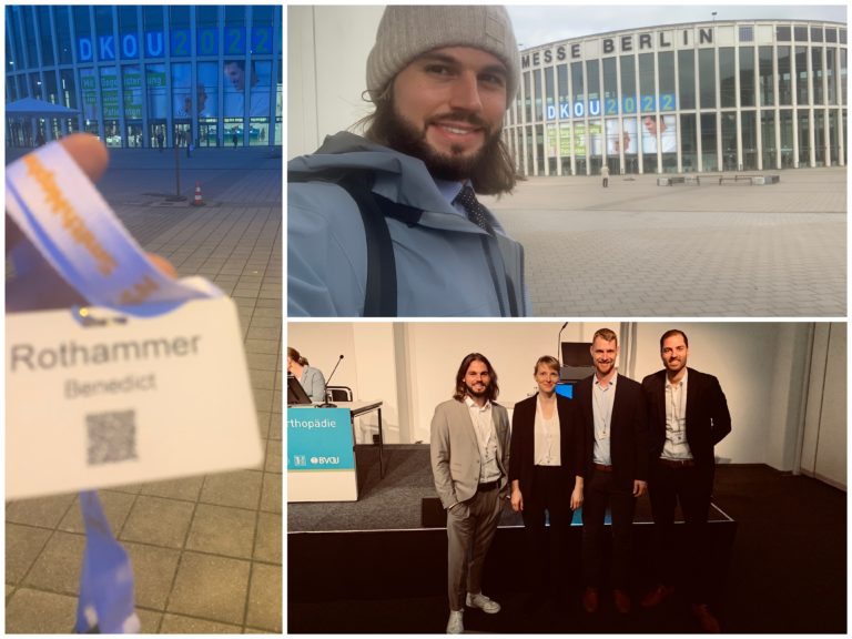 Erfolgreiche Teilnahme am Deutschen Kongress für Orthopädie und Unfallchirurgie (DKOU) in Berlin
