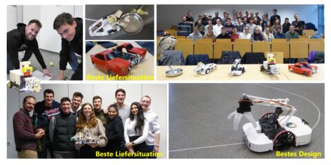 Zum Artikel "Mechatronisierung und Autonomisierung in der Lehre: KoPra-Studierende entwickeln autonom fahrende Fahrzeuge"