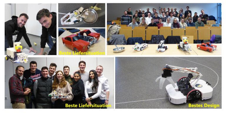 Mechatronisierung und Autonomisierung in der Lehre: KoPra-Studierende entwickeln autonom fahrende Fahrzeuge