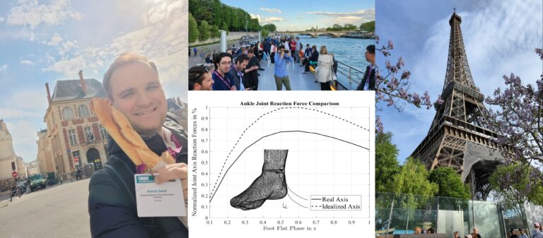 KTmfk zeigt auf CMBBE23 in Paris den Einfluss von inkorrekten, idealisierten Sprunggelenkachsen auf den Design- und Auslegungsprozess von Orthesen