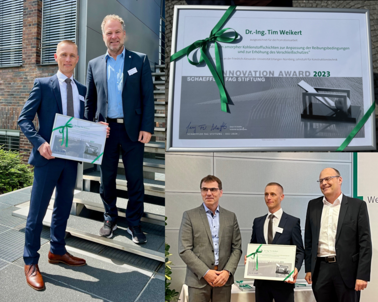 Ehemaliger Doktorand Tim Weikert erhält Schaeffler Innovation Award