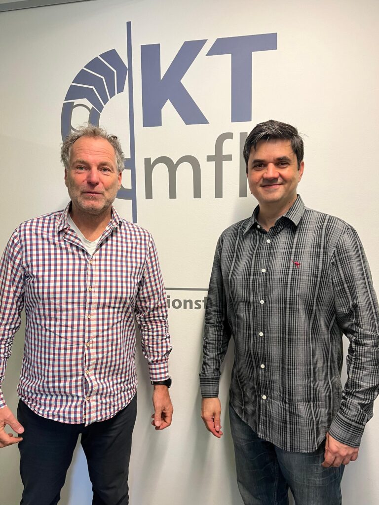 KTmfk erhält Besuch von Prof. Régis Kovacs Scalice aus Brasilien