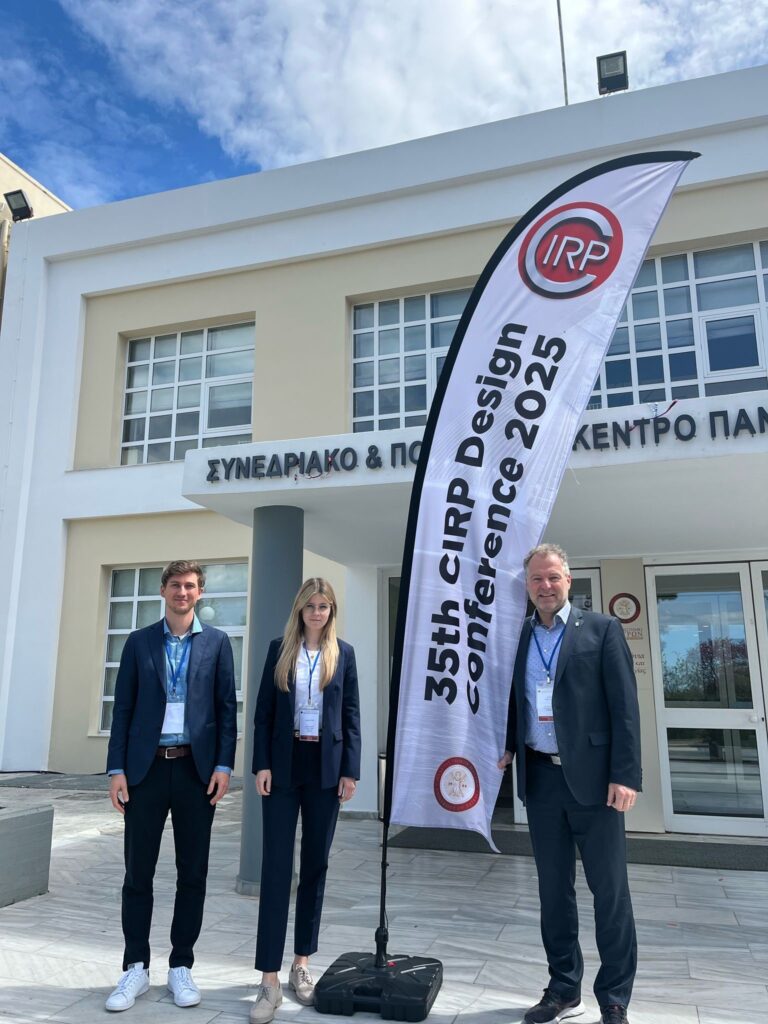 KTmfk auf der CIRP DESIGN CONFERENCE 2025 in Griechenland
